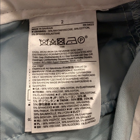 Banana Republic Sloan Fit Light Blue Pants - Picture 5 of 8